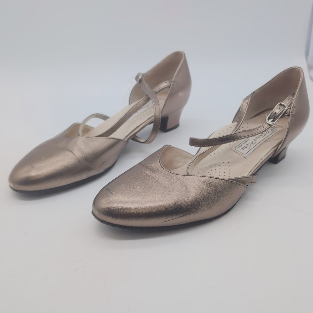 Werner Kern Felice Sz UK 6.5 Elegant Bronze Women's Dance Shoes